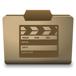 Cardboard Movies Icon 256x256 png